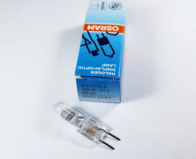 OSRAM 24V 150W G6.35 HLX 64642 Display/Optic Lamp Shadowless Bulb light 24V150W