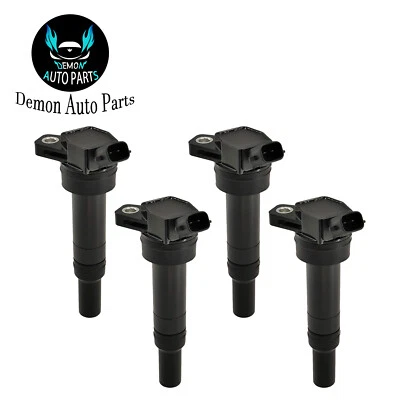 4pcs Ignition Coil Kit For 2012-2019 Kia Soul 2.0L 27300-2E000 UF651T - Изображение 1 из 4
