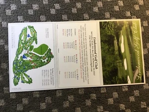 Golf Scorecard. Lindenwood Golf Club. McMurray, Pa. - Picture 1 of 2