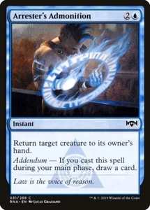 Arrester's Admonition [Ravnica Allegiance] Magic MTG 031/259 - Picture 1 of 5