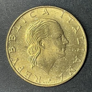 1997 ITALY COIN 200 LIRE ITALIAN NAVY LEAGUE OBJECTSYOULOVE - Picture 1 of 2