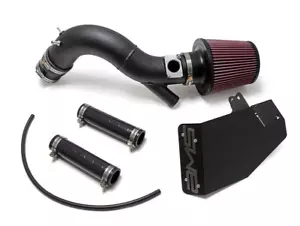 AMS Performance Black High Flow Intake Kit w/ Heat Shield For Mitsubishi Evo X - Foto 1 di 7