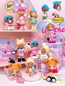 Authentic Lil Peach Riot Sleepover Series Confirmed BlindBox Figure Toy Hot Gift - Picture 1 of 27