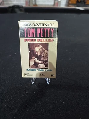 Tom Petty – Free Fallin' / Down The Line 1989 Cassette Single | TESTED | MCAC-5 - Image 1 of 4