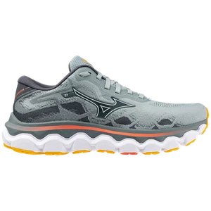 Women's Mizuno Wave Horizon 7, Grey Mist/White, 7.5 B Medium US - Picture 1 of 1