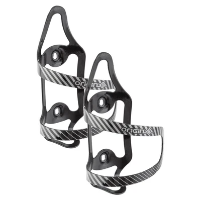 2 件装 Origin8 合金 Klutch 侧装笼 侧装 右黑色/灰色 AL6061 — 第 1/2 张图片