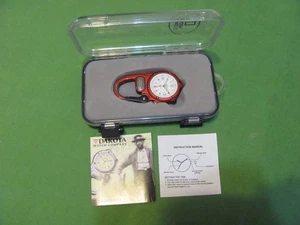 Orologio National Geographic Dakota Rosso Mini Clip Microlight Moschettone. - Foto 1 di 7