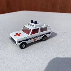 CORGI TOYS No.482 WHIZZWHEELS RANGE ROVER VIGILANT AMBULANCE MADE IN GT.BRITAIN - Picture 1 of 12
