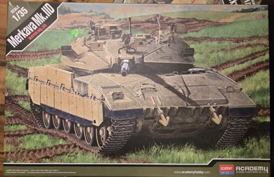 Nuevo Merkava Mk. Kit Modelo Plástico IID Tanque 1:35 2014 Academy Skill Nivel 4 Foto 1 de 4