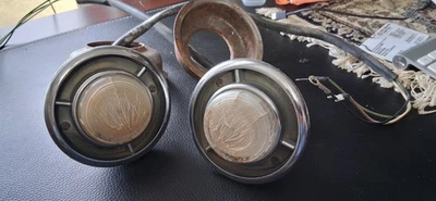 Used OEM Set of 2 LH/RH Parking light Lamp Assemblies 1955 Buick - Image 1 of 4