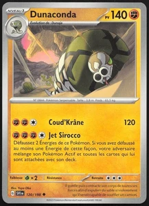 Carte Pokémon Dunaconda 120/198   Écarlate et Violet Français - Picture 1 of 2