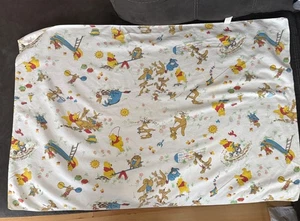 Winnie The Pooh Vintage Baby Receiving Blanket - Picture 1 of 7