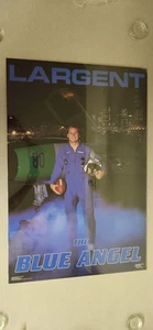 Steve Largent Costacos Brothers Poster "The Blue Angel" Sealed w/Poster Board - Picture 1 of 6