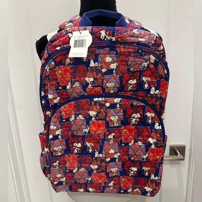 Mochila grande Vera Bradley edición limitada Peanuts Essential nueva con etiquetas Foto 1 de 4
