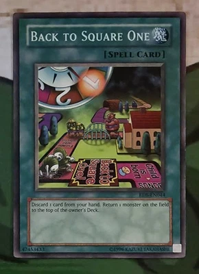 X 1 Back To Square One LP Yugioh DR3-EN104 SPANISH - Image 1 of 2