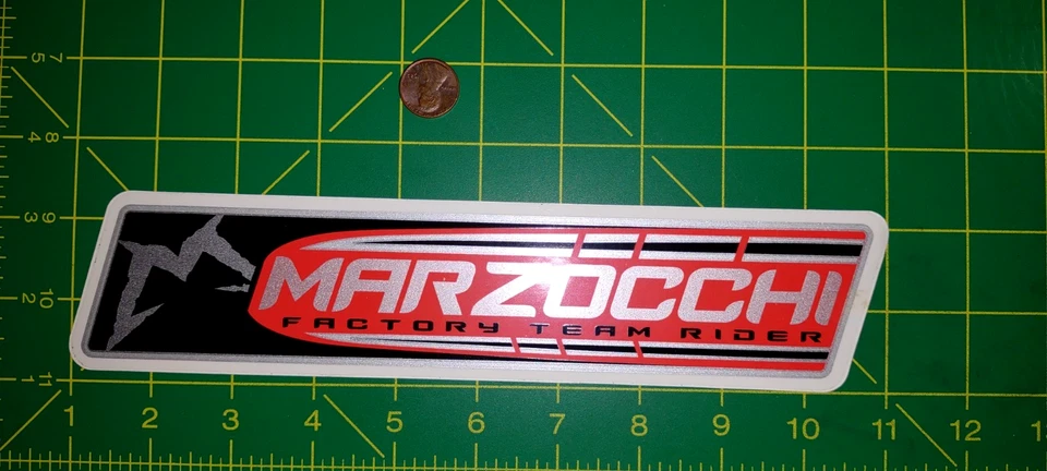 FACTORY TEAM Sticker Decal  ORIGINAL old stock RACING - Image 1 of 1