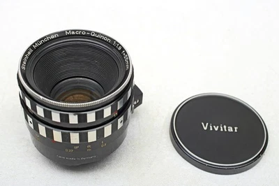 Steinheil Macro-Quinon 55mm f1.9 Exakta/Topcon Mount 1:1 Lens+Read+Samples+WoW - Image 1 of 4