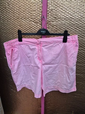 George Size 20 Pink Chino Shorts * (1025/242) - Image 1 of 2