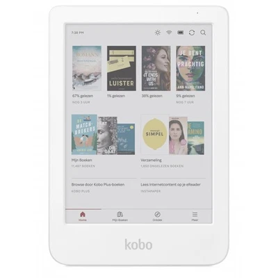 Kobo Clara Colour lettore e-book Touch screen 16 GB Wi-Fi Bianco - Immagine 1 di 4