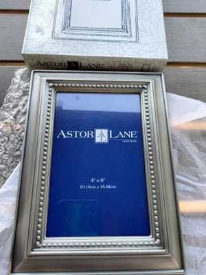 Astor Lane Essentials Made For Dillard's Pewter 4x6 Picture Frame - Image 1 of 4