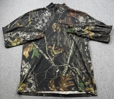 Camisa Duofold Camuflada Manga Larga Cuello Simulado Para Hombres Talla L Roble Mossy Caza Exterior Foto 1 de 4