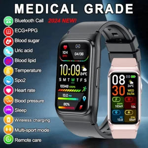 Blood Sugar Monitor Watch,diabetic Watch Glucose Monitor,non-invasive Blood. - Picture 1 of 17