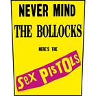 OFFICIAL LICENSED - SEX PISTOLS - NEVER MIND THE BOLLOCKS BACK PATCH PUNK LYDON