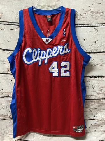 Nike team original LA Clippers Elton Brand No. 42 Men’s Size 2XL jersey Cover