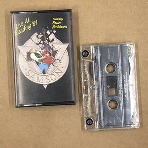 SAMSON Cassette Tape 80s Metal LIVE AT READING BRUCE DICKINSON IRON MAIDEN - Picture 1 of 7