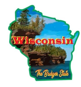 Wisconsin Sticker Aufkleber R7083 - Bild 1 von 1