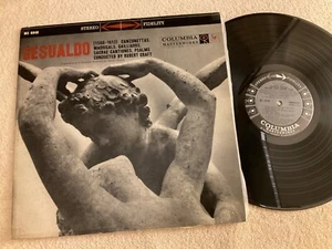 Gesualdo - Canzonettas, Madrigals, etc. (Robert Craft, cond.) (Stereo) (M-) - Foto 1 di 4