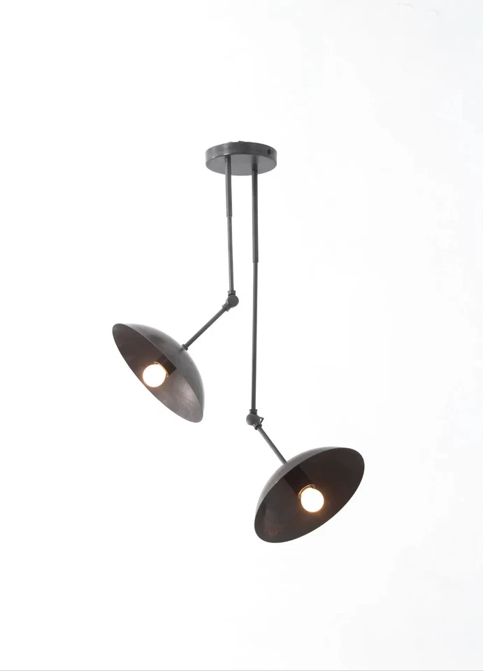 Lampadario da soffitto lampada arredamento metà secolo lampada a sospensione ... - Immagine 1 di 4