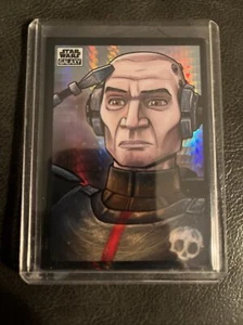 2022 Topps Chrome Star Wars Galaxy #89 Echo #’d 48/75 Prism Refractor - Picture 1 of 3