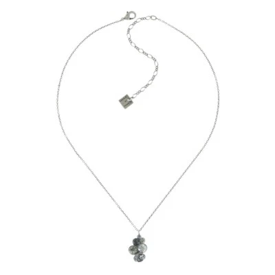 Colar Konplott Petit Glamour cinza prata - Imagem 1 de 3