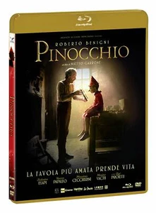 Pinocchio (2019) - Combo Pack (Blu-Ray Disc + DVD) Roberto Benigni,Rocco Papaleo - Imagen 1 de 5
