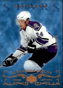 2006-07 Artifacts Kings Hockey Card #173 Alexander Frolov S/999