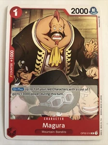 One Piece Paramount War Magura OP02-016 casi nuevo - Imagen 1 de 2