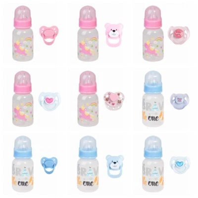 Reborn Dolls Magnetic Pacifier&Feeding Nursing Bottle Baby Dolls Accessory Gifts - Image 1 of 4