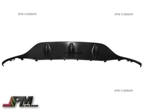 C63 Look Unpainted Rear Diffuser For 15-17 M-BENZ W205 C250 C300 C400 C450 - Picture 1 of 1
