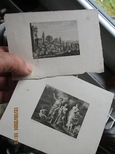 2) Ancienne Gravure Chasse à Courre Royale &Anni Corrache 1819 Rubièrre - Imagen 1 de 8