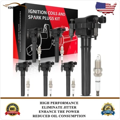 6 bobinas de encendido y bujías para Chrysler 300 Pacifica Concorde Prowler LHS 3,5 L Foto 1 de 4