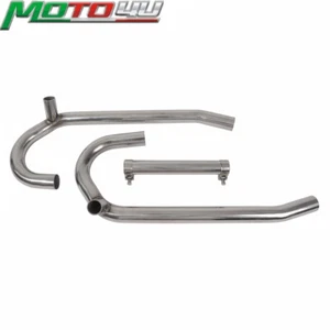 For BMW R75 R80 R90 R100 Motorcycle Front Exhaust Pipe Header Stainless 38MM USA - Picture 1 of 21