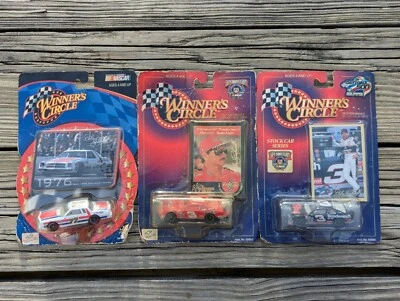 Winner's Circle 1/64 Dale Earnhardt #77 Hy-Gain #3 Goodwrench #3 Coca Cola Cars - Image 1 of 4