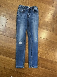 mini boden boys Medium Wash Blue jeans size 10Y *F22 - Picture 1 of 6