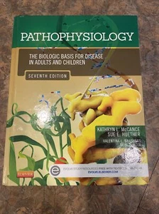 Pathophysiology 7/e Hardcover by McCance 8/19/21 - Picture 1 of 12
