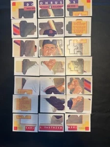 1990 Donruss Carl Yastrzemski Puzzle - Komplettpuzzle - Alle 63 Teile - Bild 1 von 2