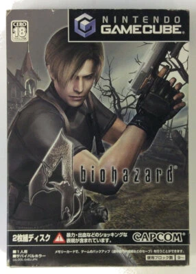 Nintendo Game Cube BioHazard 4 Japan Version w/ Box and Manual 0754 SP - Image 1 of 4