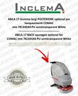 ABILA 17 Back Squeegee Rubber optional for Scrubber Dryer COMAC 