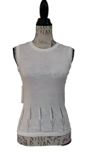 Daniel Hechter Knit Sleeveless Shirt Size Small EUR 38 - Picture 1 of 8