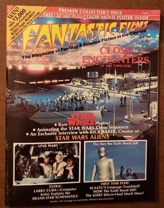 Fantastic Films Magazine #1 April 1978 Star Wars Close Encounters Third Kind - Imagen 1 de 10